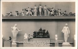 Pediment for the Philadelphia Museum of Art by Paul Jennewein Postcard