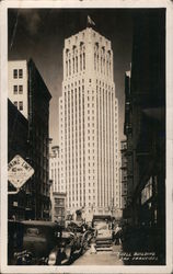 Shell Building Postcard