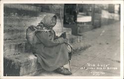 Old Lucy, 125 Years Old or Better Postcard