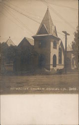 Methodist Church Redding, CA Postcard Postcard Postcard