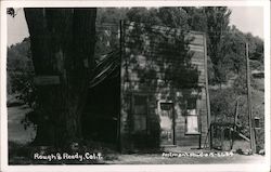 Building in Rough & Ready Postcard