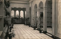 Interior, "The Catacombs" - Cypress Lawn Memorial Park Postcard