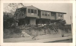 Moving houses for Hollywood freeway Postcard