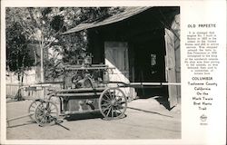 OLD PAPEETE Postcard