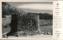 The Location of Sutter's Mill Coloma, CA Postcard Postcard Postcard