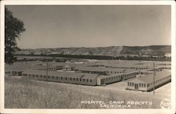 Camp Roberts, Looking Toward Hospital Postcard
