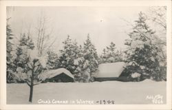 Cole's Corner in Winter Postcard