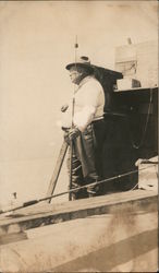 FISHERMAN Postcard