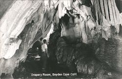 Drapery Room Boyden Cave Postcard