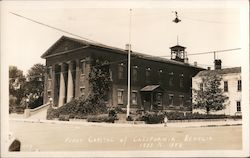 First capital of California 1853 to 1854 Postcard