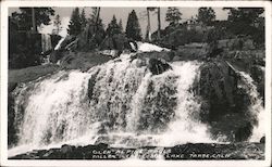 Glen Alpine Falls at Fallen Leaf Lake Postcard