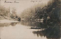 Russian River Scene Postcard