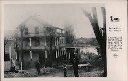 Dutch Flat California. A quaint old mining town of the gold rush days, which in 1853 had a population of 6,000 including 3,500 Chinese Postcard