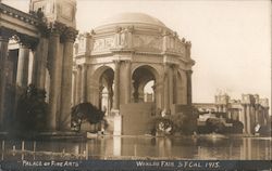 Palace of Fine Arts World's Fair 1915 Postcard