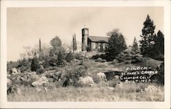 Historical St. Anne's Church - Built 1852 Postcard