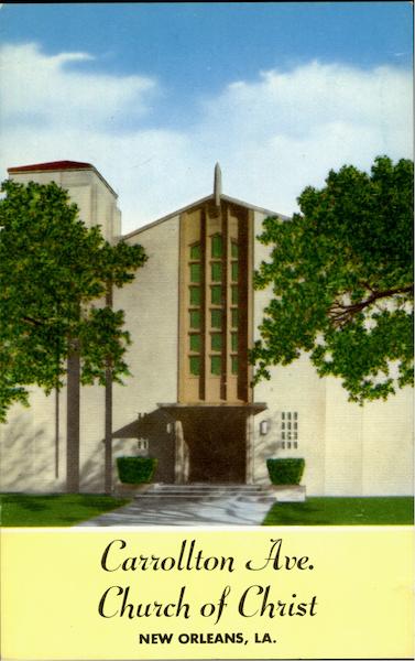 Church Of Christ, Carrollton Ave New Orleans Louisiana