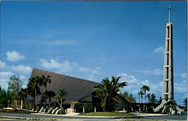 The New Sunny Isles Lutheran Church, Collins Avenue at 178th Street Miami Florida