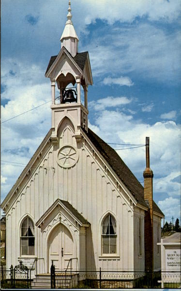 The Sheldon Jackson Memorial Chapel Fairplay Colorado