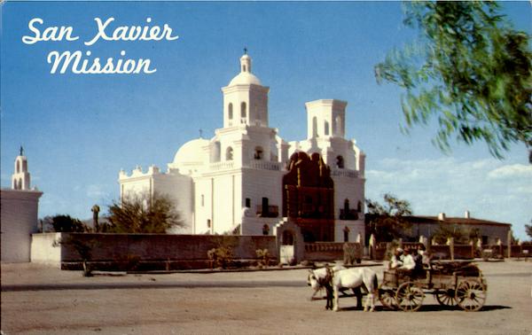 San Xavier Del Bac Mission Tucson Arizona Missions