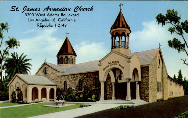 St. James Armenian Church, 3200 West Adams Boulevard Los Angeles California