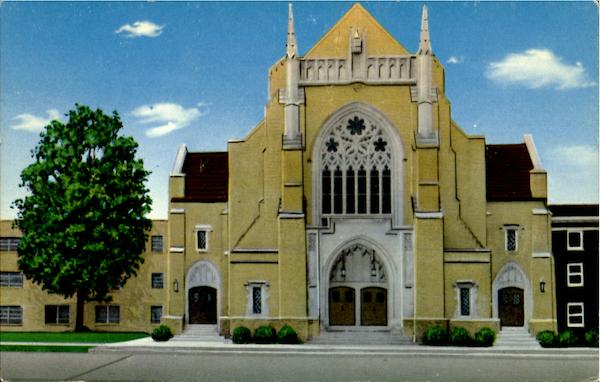 First Baptist Church, 7th & 8th Streets at Walnut Blytheville Arkansas