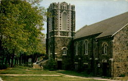 Hamilton Presbyterian Church, Hardford Road Evergreen Ave Postcard