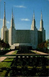 Mormon Church Postcard
