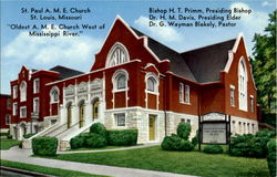 St. Paul A. M. E. Church Postcard