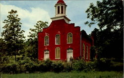 Old Presbyterian Church Rodney, MS Postcard 