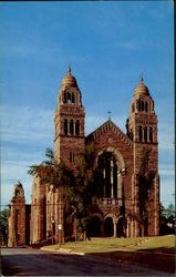 St. Peter's Catholic Cathedral Marquette, MI Postcard Postcard