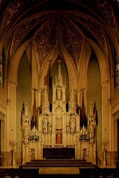 The High Altar St. Andrew's Cathedral Postcard
