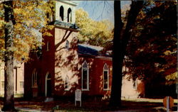 Baptist Church Centreville, MI Postcard Postcard