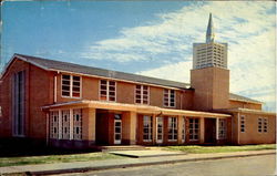Base Chapel England Air Force Base Postcard