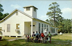 St. Peters Congregational Church Of Bayou Blue Louisiana Postcard Postcard
