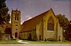 First Methodist Church Baldwin, KS Postcard Postcard