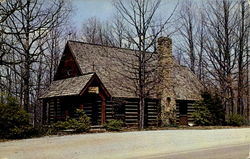 Chapel Of St. Agnes Catholic Church Nashville, IN Postcard Postcard