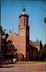 St. Michael's Catholic Church Plymouth, IN Postcard Postcard