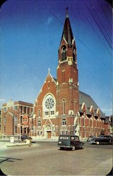 St. Mary's Catholic Church Rockford, IL Postcard Postcard