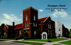 Foursquare Church Postcard