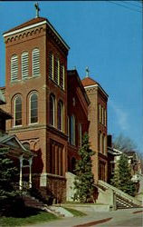 St. Michael's Church Galena, IL Postcard Postcard