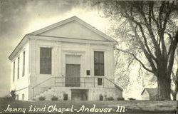 Jenny Lind Chapel Andover, IL Postcard Postcard