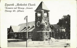 Epworth Methodist Church, Kenmore and Berwyn Avenues Postcard
