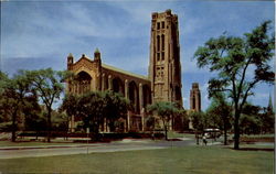 Rockefeller Memorial Chapel, University Of Chicago Postcard