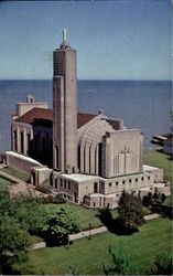 Madona Della Strada Chapel, Loyola University Postcard