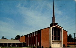 Northside Baptist Church Tifton, GA Postcard Postcard