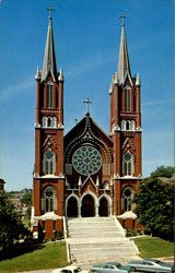 Saint Joseph Catholic Church, 830 Poplar Macon, GA Postcard Postcard