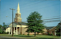 First Baptist Church Postcard