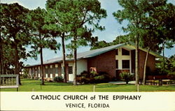 Catholic Church Of The Epiphany Venice, FL Postcard Postcard
