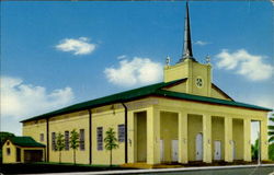 The First Baptist Church Postcard