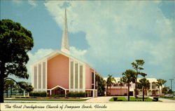 The First Presbyterian Church Of Pompano Beach Postcard